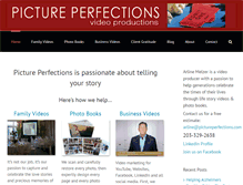 Tablet Screenshot of pictureperfections.com